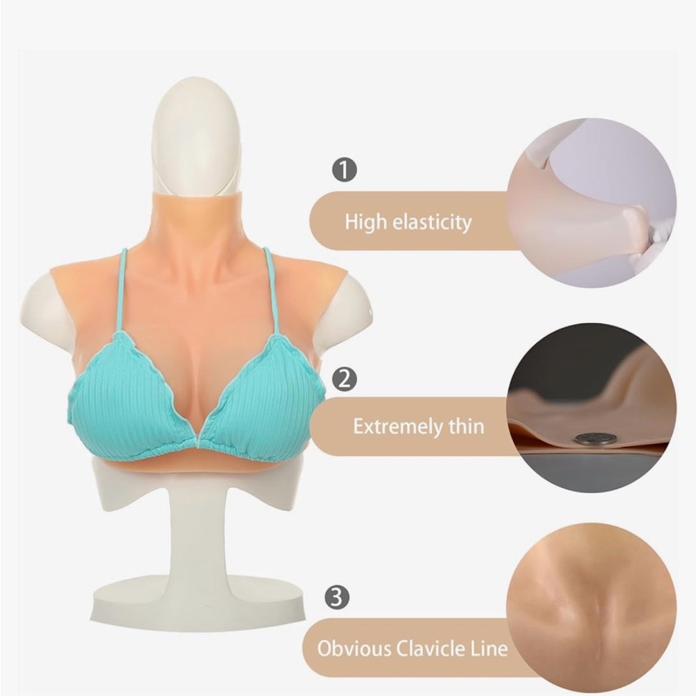 Silicon chest with neck
